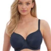 Fantasie Aura Moulded Bra -Elomi Underwear Shop FantasieAuraMouldedBraNavyFL2312Front