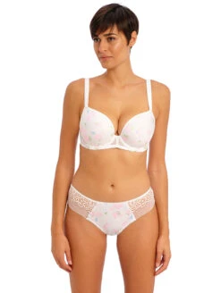 Freya Daydreaming Plunge Bra -Elomi Underwear Shop FreyaDaydreamingPlungeBraFloraAA400831Set