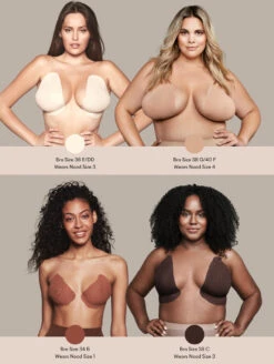 NOOD Game Changer Lift And Shape Breast Tape 10 NOOD Game Changer Lift And Shape Breast Tape -Elomi Underwear Shop GameChangerNOODSwatchesandSizesEdit