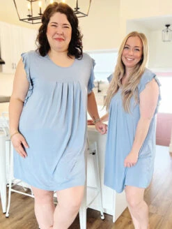 Georgia Rylan Bamboo Flutter Dress