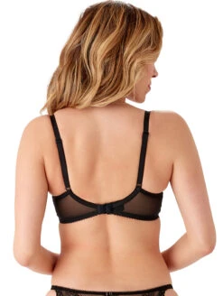 Gossard Superboost Lace Plunge Bra -Elomi Underwear Shop GossardSuperboostLacePlungeBraBlack7711BackAlt