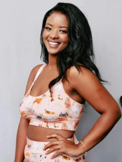 Kilo Brava Bamboo Lounge Bralette -Elomi Underwear Shop KiloBravaBambooCollectionLoungeBralette11068Side