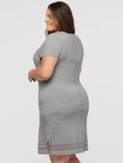 Lusomé Gabriela Nightshirt -Elomi Underwear Shop LF17 169 XGabrielaNightshirtLightShadowBackPlus