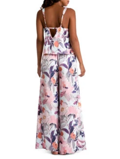 Midnight Bakery Shea Pant Set -Elomi Underwear Shop MidnightBakerySheaPantSetSHH145LeticiaFloralBack