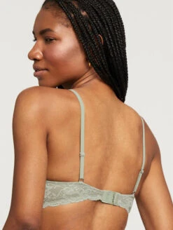 Montelle Flirt Demi Lace Bra -Elomi Underwear Shop MontelleFlirtDemiBra9312Back