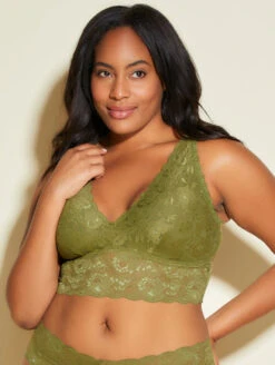 Cosabella Never Say Never Extended Plungie Longline Bralette