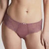 Panache Envy Thong -Elomi Underwear Shop PanacheEnvyThong7289RoseMauveFront