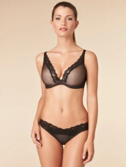 Passionata Brooklyn Plunge Bra -Elomi Underwear Shop Passionata Brooklyn Plunge Bra S 3 38499119 df7b 4c36 a5d8 f96207672100