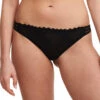 Passionata Rodeo Thong -Elomi Underwear Shop PassionataRodeoThong47L7BlackFront
