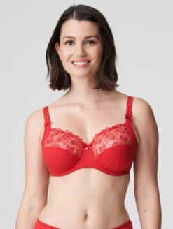 PrimaDonna Deauville Bra 10 PrimaDonna Deauville Bra -Elomi Underwear Shop PrimaDonnaDeauvilleScarletBra0161810Front