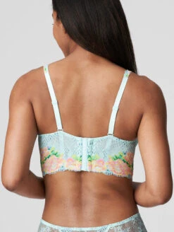PrimaDonna Twist Efforia Plunge Longline Bra -Elomi Underwear Shop PrimaDonnaTwistEfforiaPaddedBraDeepPlungeLongline0241994HawaiianDreamBack