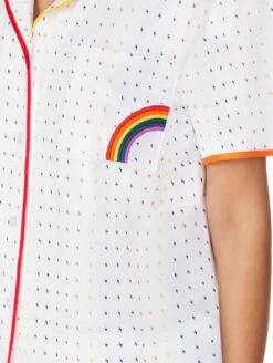 Room Service Pride Unisex PJ Set -Elomi Underwear Shop RoomServicePrideUnisexPJSetPrideLightningRS3920548Details