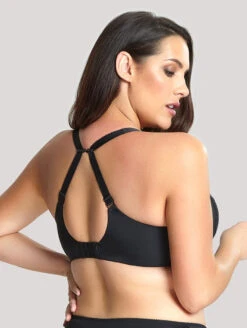 Sculptresse Roxie Bra 10 Sculptresse Roxie Bra -Elomi Underwear Shop SculptreeseRoxiePlungeBra9586BlackSide2