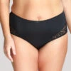Sculptresse Roxie Brief -Elomi Underwear Shop SculptresseRoxieBrief9582BlackFront