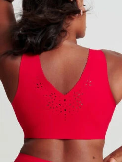 Evelyn & Bobbie The Evelyn Bra -Elomi Underwear Shop TheEvelynBraRubyBackDetails