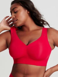 Evelyn & Bobbie The Evelyn Bra -Elomi Underwear Shop TheEvelynBraRubyFront