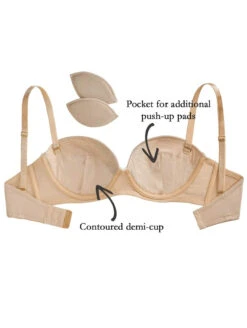 The Little Bra Company Sascha Strapless Bra -Elomi Underwear Shop TheLittleBraCompanySaschaStraplessBraLatteF001SProductInfo
