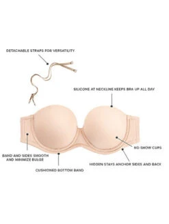 Wacoal Strapless Bra -Elomi Underwear Shop Wacoal Strapless Bra S 3 294e73d9 d248 43dc a5fc e37f55d10149