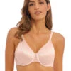 Wacoal Back Appeal Bra -Elomi Underwear Shop WacoalBackAppealBraRoseDust855303Front