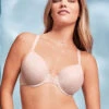 Wacoal Back Appeal Front Closure Bra 2 Wacoal Back Appeal Front Closure Bra -Elomi Underwear Shop WacoalBackAppealFrontClosure853403RoseDustEditorialFront