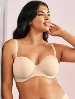 Wacoal Strapless Bra -Elomi Underwear Shop WacoalRedCarpetStraplessSand953117FashionAlt2
