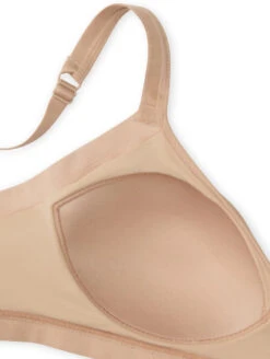 Warners Wire Free Contour Bra -Elomi Underwear Shop WarnersEasyDoesItWirelessBraRM3911CToastedAlmond