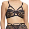 Dita Von Teese Madame X Non-Underwire Bra -Elomi Underwear Shop madameXnonwirecheetahfront